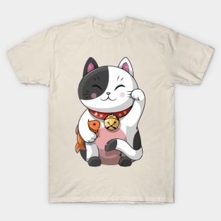 Lucky cat! T-Shirt